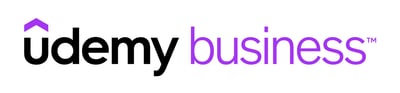 Udemy Business horizontal partner logo lockup 